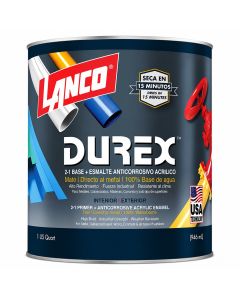 Pintura Lanco Techo Durex Rojo Mate 
