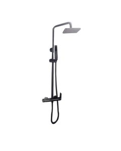 Llave Monocomando Ducha Expuesta Cepillada