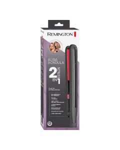Alisadora Remington 2 en 1 Alisa y Ondula Cer&aacute;mica 1" S1A100WM-F