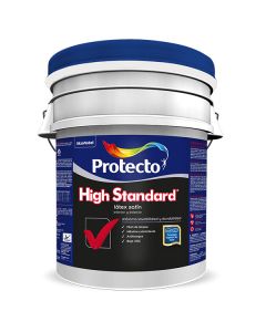 Pintura Protecto High Standard Latex Satin Cubeta