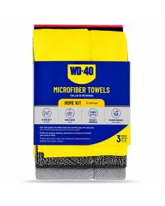 Juego Paños Microfibra 3 Piezas Juego Paños Microfibra WD-40 3 Piezas Surtidas Hogar L40310
