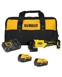 Esmeriladora Dewalt Brushless  con 2 Baterías + Cargador DCG408P2-B3