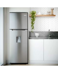 Refrigeradora 12 Pies Acero con Dispensador 