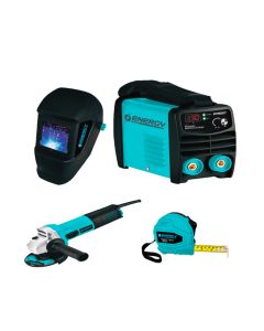 Combo Energy Inversor + Esmeriladora + M&aacute;scara + Disco + Cinta M&eacute;trica​