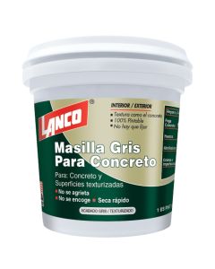 Masilla Lanco Para Concreto 1/8 CP224-6 PintaMasilla Lanco Para Concreto 1/8 CP224-6 Pinta