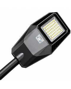 Lámpara Led Calle Solar con Brazo y Control 150W 
