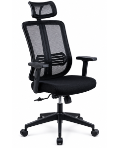 Silla Ejecutiva CLK Ergon&oacute;mica de Malla con Soporte Lumbar