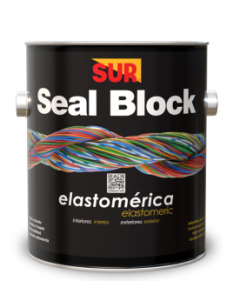 Pintura Sur Seal Block Satin Blanco Galón