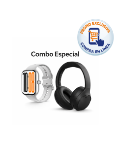 Smart Watch Bundle Choice 2 Pro + Audífonos Sport Mate Negros