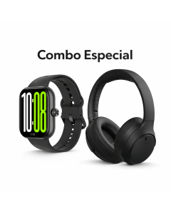 Smart Watch Bundle Honor Choice 2 Pro + Aud&iacute;fonos Sport Mate Negros