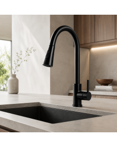 Grifo para Cocina Monomando Negro
