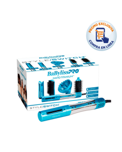 Estilizador y Secador Baby Liss &nbsp;de Aire con Cabezas Intercambiables