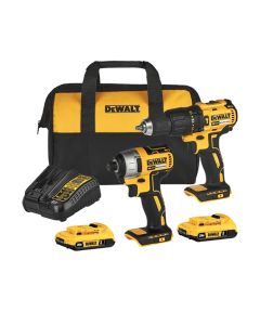 Taladro + Llave Impacto 20V Dewalt DCK276D2-B3​