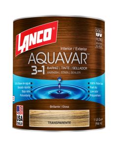 Barniz Lanco Aquavar 3 En 1 Transparente Barniz Lanco Aquavar 3 En 1 Transparente