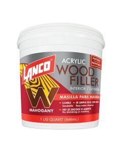 Masilla Acrylic Filler Lanco Mahogany / Caoba 1/4 WF828-5Masilla Acrylic Filler Lanco Mahogany / Caoba 1/4 WF828-5