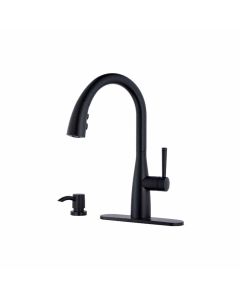 Grifo Fregadero Monomando Raya Con Dispensador Jabón