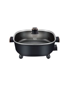 Sartén Eléctrico CLK 12" Tapa Vidrio Negro 