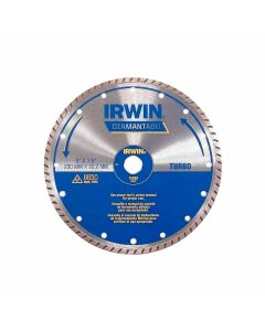Disco Irwin Diamantado Turbo 230 mm x 22.2 mmDisco Irwin Diamantado Turbo 230 mm x 22.2 mm