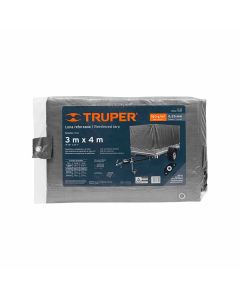 Lona Reforzada Truper 3 metros x 4 metros