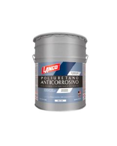 Pintura Lanco Poliuretano Azul Cubeta Techos 