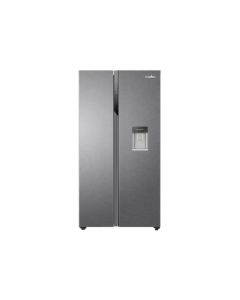 Refrigeradora SXS Mabe 19 Pies Plateada Inverter 