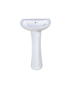 Lavatorio con Pedestal CLK Blanco STP-32016​