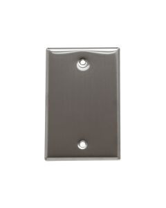 Placa Ciega Acero Inoxidable Águila 7152 