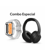 Smart Watch Bundle Choice 2 Pro + Audífonos Sport Mate Negros