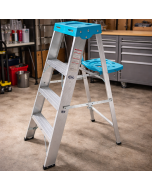 Escalera Aluminio CLK  4 Peldaños 