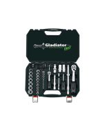 Juego de Cubos Gladiador 1/2" y 1/4" 73 Piezas