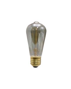 Bombillo Led Edison Filamento ST64 40W AmberBombillo Led Edison Filamento ST64 40W Amber