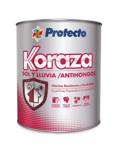 Pintura Koraza Protecto Satin Base Intermedia 1/4Pintura Koraza Protecto Satin Base Intermedia 1/4
