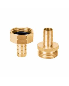 Juego Acople Truper 1/2" MangueraJuego Acople Truper 1/2" Manguera