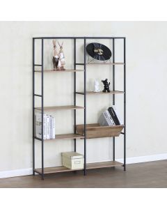 Librero Doble 4 Estantes CLK