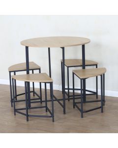 Juego Comedor CLK Pizza 4 Bancos