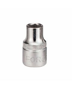Cubo Cromado Corto Force 1/4"Cubo Cromado Corto Force 1/4" Plateado