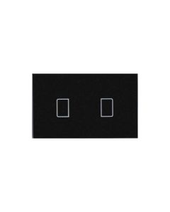 Interruptor Doble Sonoff Negro