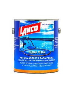 Pintura Lanco Aqua Pool Oceano Azul GalónPintura Lanco Aqua Pool Oceano Azul Galón