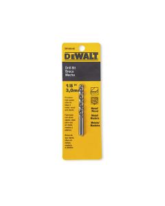 Broca de Metal HSS 1/8" DewaltBroca de Metal HSS 1/8" Dewalt