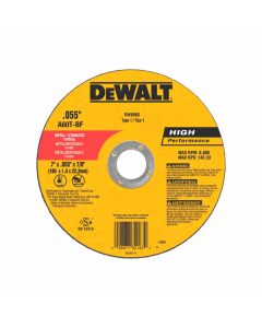 Disco plano Dewalt 7" x 1/16"Disco plano Dewalt 7" x 1/16"
