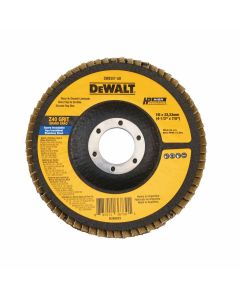 Disco Flap Dewalt Grit 40 4-1/2"x7/8"Disco Flap Dewalt Grit 40 4-1/2"x7/8"