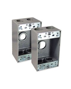 Caja De Uso Pesado 5 Huecos De 3/4Caja De Uso Pesado 5 Huecos De 3/4