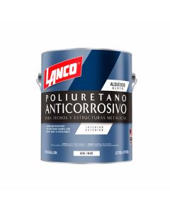 Pintura Lanco Poliuretano Azul Galón Techos Pintura Lanco Poliuretano Azul Galón Techos