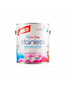 Pintura Lanco Stainless Blanco Satin GalónPintura Lanco Stainless Blanco Satin Galón