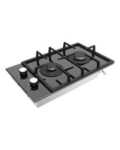 Plantilla Gas CLK 2 Quemadores Vidrio Empotrar