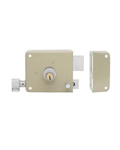 Cerradura Phillips 715CL Derecha Beige 