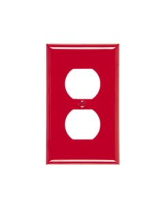 Placa Doble Toma Roja ÁguilaPlaca Doble Toma Roja Águila