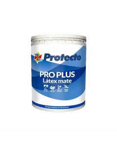 Pintura Protecto Pro Plus Látex Mate Base Intermedia 1/4Pintura Protecto Pro Plus Látex Mate Base Intermedia 1/4