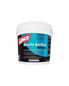Masilla Acrílica Lanco Blanca MultiusoMasilla Acrílica Lanco Blanca Multiuso